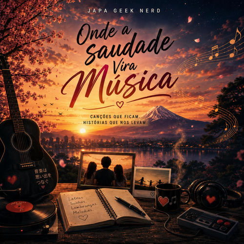 Capa oficial de Onde a Saudade Vira Música