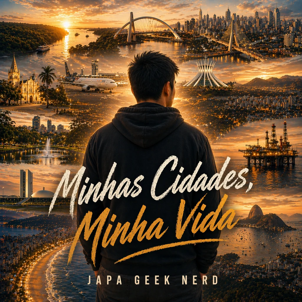 Capa oficial do álbum Minhas Cidades, Minha Vida